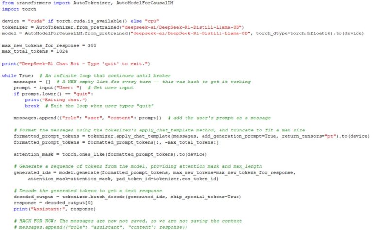 Examining DeepSeek-R1 Python code with Google Gemini 2.0 Flash ...